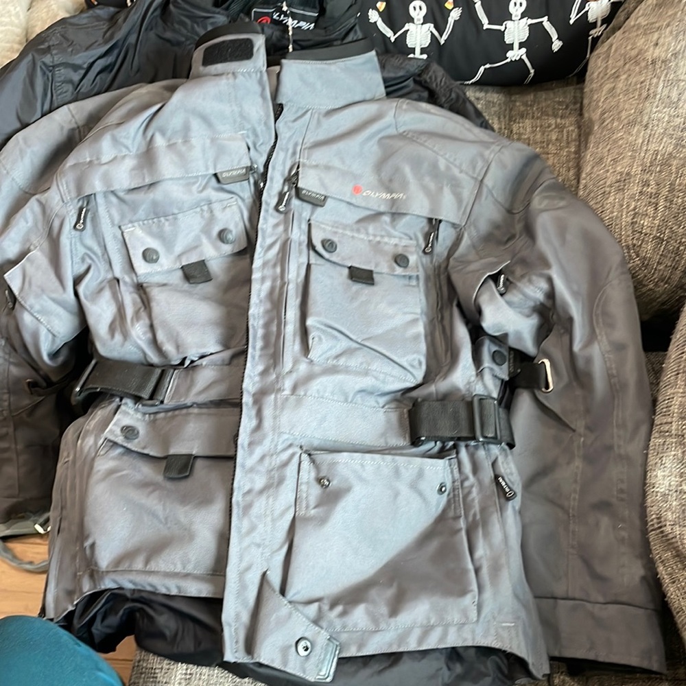 Olympia men’s motorcycle jacket size large